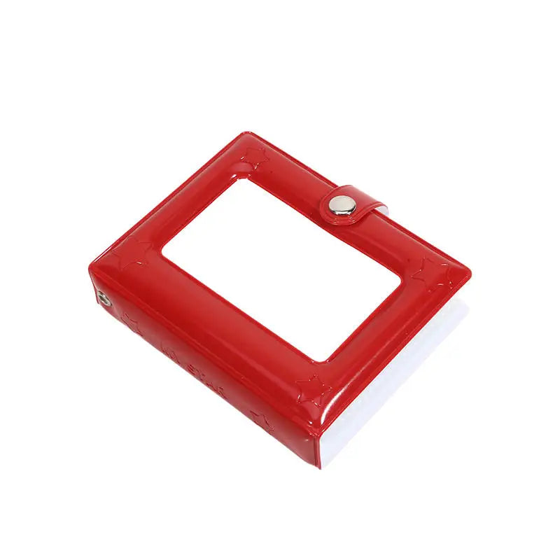 Photocard Holder Book, 3 Inch Mini Photo Card Binder 40 Pockets kpop photocard binder for Star Chasing Photo Collection