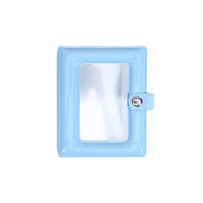 Photocard Holder Book, 3 Inch Mini Photo Card Binder 40 Pockets kpop photocard binder for Star Chasing Photo Collection