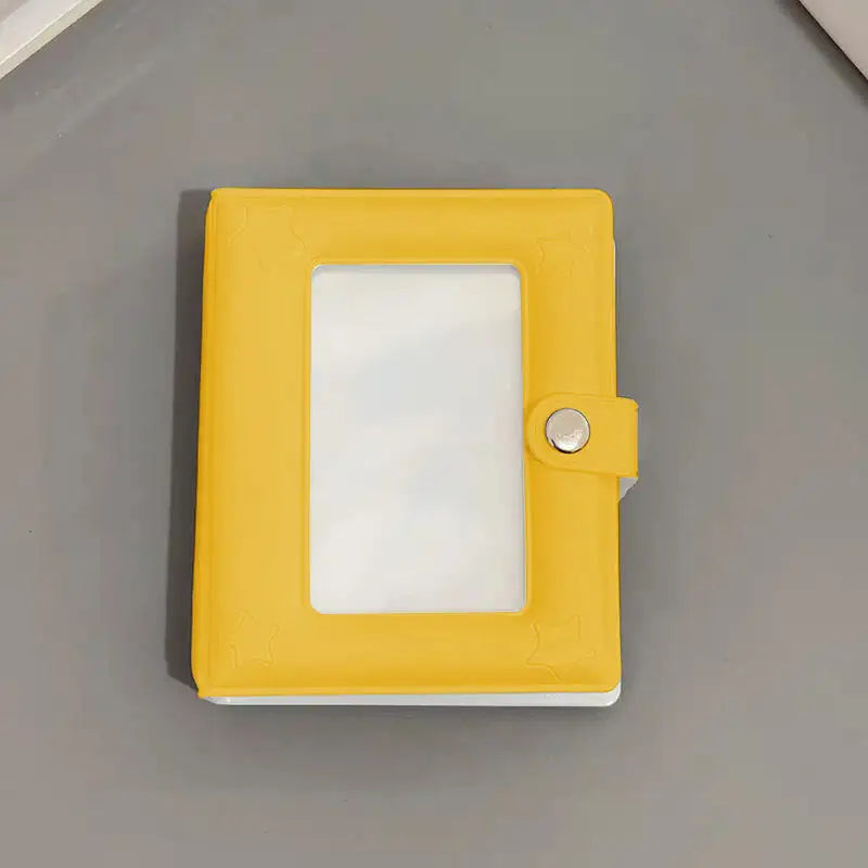Photocard Holder Book, 3 Inch Mini Photo Card Binder 40 Pockets kpop photocard binder for Star Chasing Photo Collection