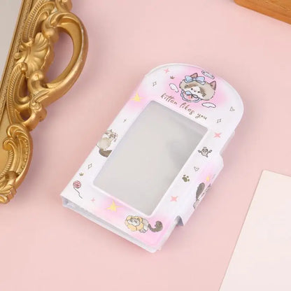1pcs 28 Card Slots Photo Card Binder 3-inch Kpop Photo Card Photo Album Postcard Photocards Holder Cardalbum For Photographs
