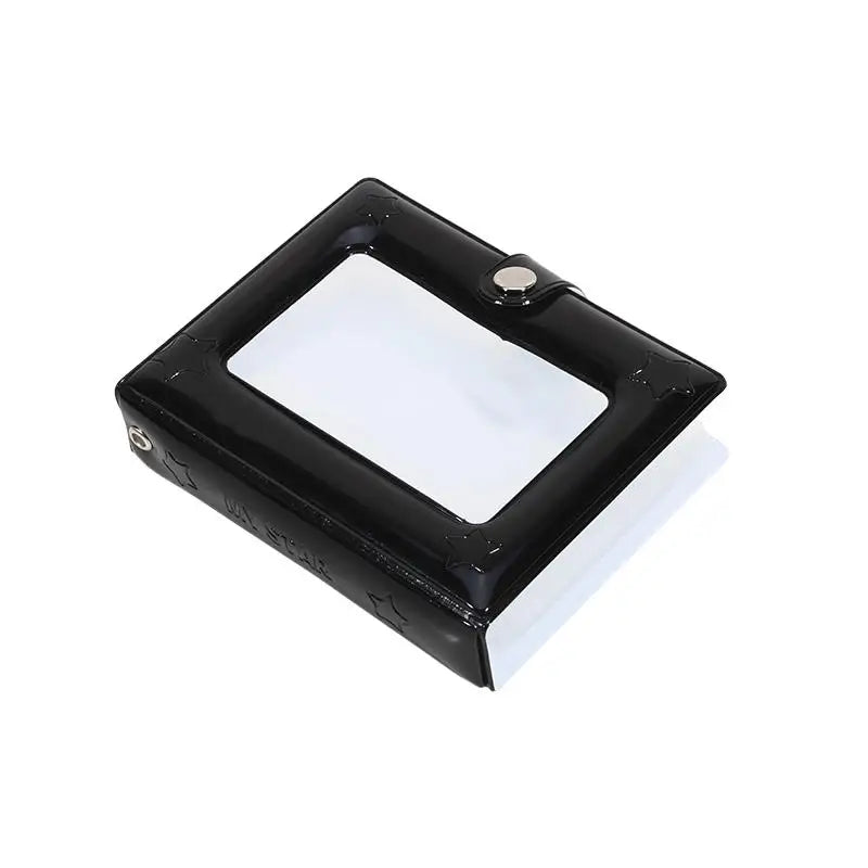 Photocard Holder Book, 3 Inch Mini Photo Card Binder 40 Pockets kpop photocard binder for Star Chasing Photo Collection