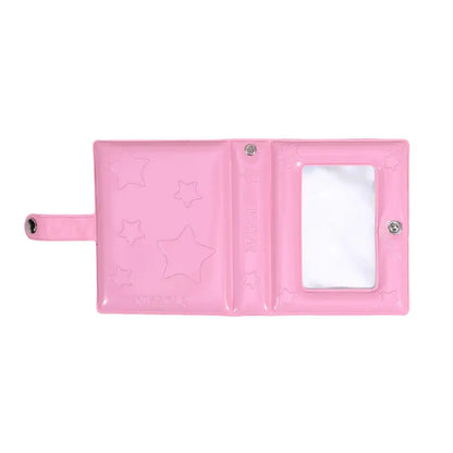 Photocard Holder Book, 3 Inch Mini Photo Card Binder 40 Pockets kpop photocard binder for Star Chasing Photo Collection