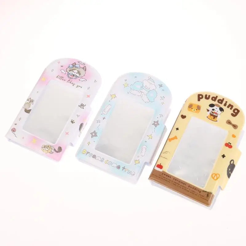 1pcs 28 Card Slots Photo Card Binder 3-inch Kpop Photo Card Photo Album Postcard Photocards Holder Cardalbum For Photographs
