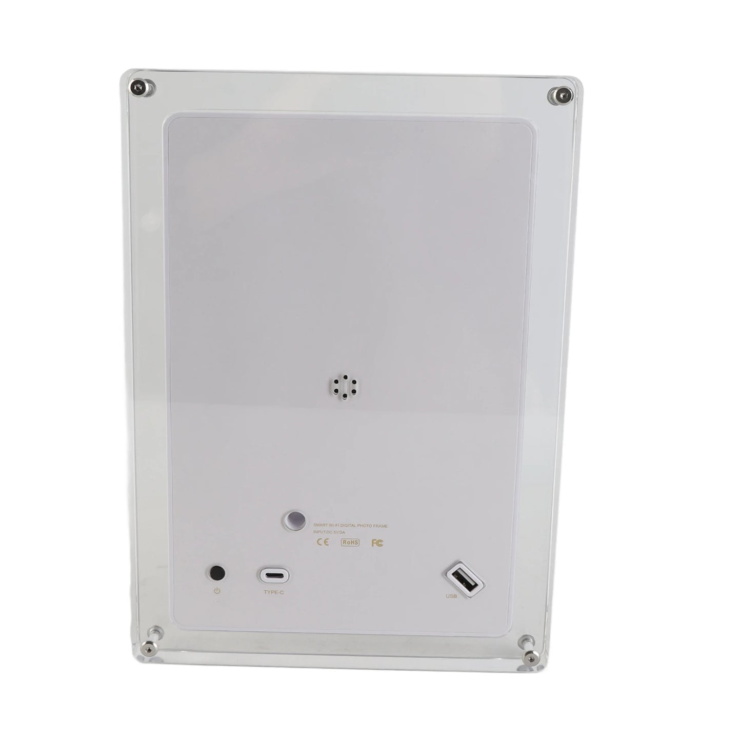 10.1 Inch WiFi Acrylic Digital Photo Frame Digital Picture Frame Photo/ Music/ Video Player Auto Rotation Built in 16GB Memory