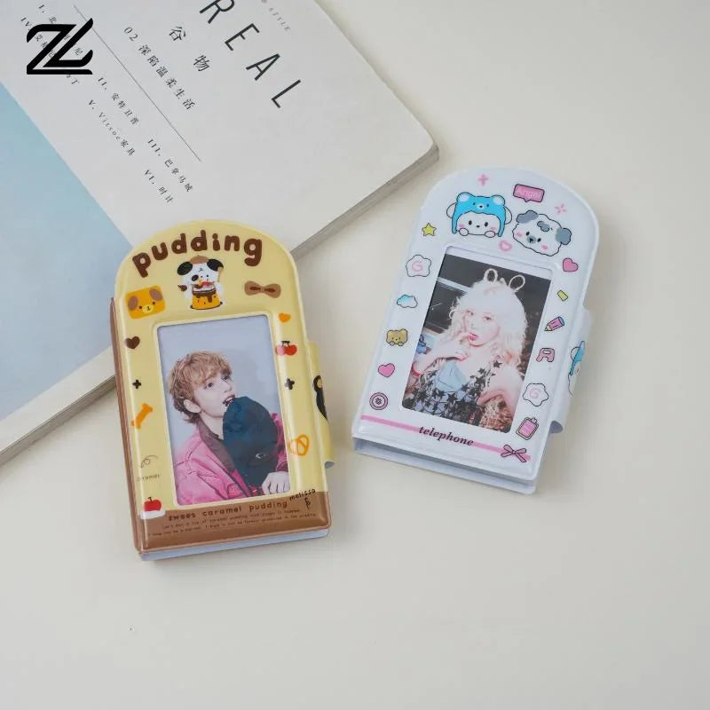 1pcs 28 Card Slots Photo Card Binder 3-inch Kpop Photo Card Photo Album Postcard Photocards Holder Cardalbum For Photographs