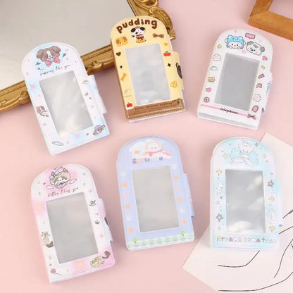 1pcs 28 Card Slots Photo Card Binder 3-inch Kpop Photo Card Photo Album Postcard Photocards Holder Cardalbum For Photographs