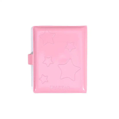 Photocard Holder Book, 3 Inch Mini Photo Card Binder 40 Pockets kpop photocard binder for Star Chasing Photo Collection