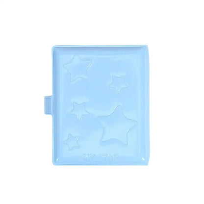 Photocard Holder Book, 3 Inch Mini Photo Card Binder 40 Pockets kpop photocard binder for Star Chasing Photo Collection