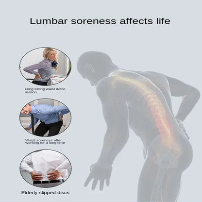 Car Cushion Relieves Low Back Pain Breathable Lumbar PillowOffice Seat Lumbar Support Memory Sponge Lumbar Cushion Slow Rebound