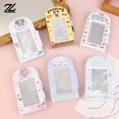 1pcs 28 Card Slots Photo Card Binder 3-inch Kpop Photo Card Photo Album Postcard Photocards Holder Cardalbum For Photographs