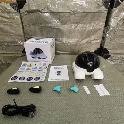 4G Wifi Whole-house Mobile Toy With HD Camera Cat Dog Smart Toy Pet Companion Robot