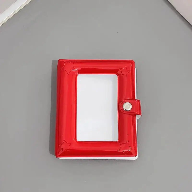 Photocard Holder Book, 3 Inch Mini Photo Card Binder 40 Pockets kpop photocard binder for Star Chasing Photo Collection