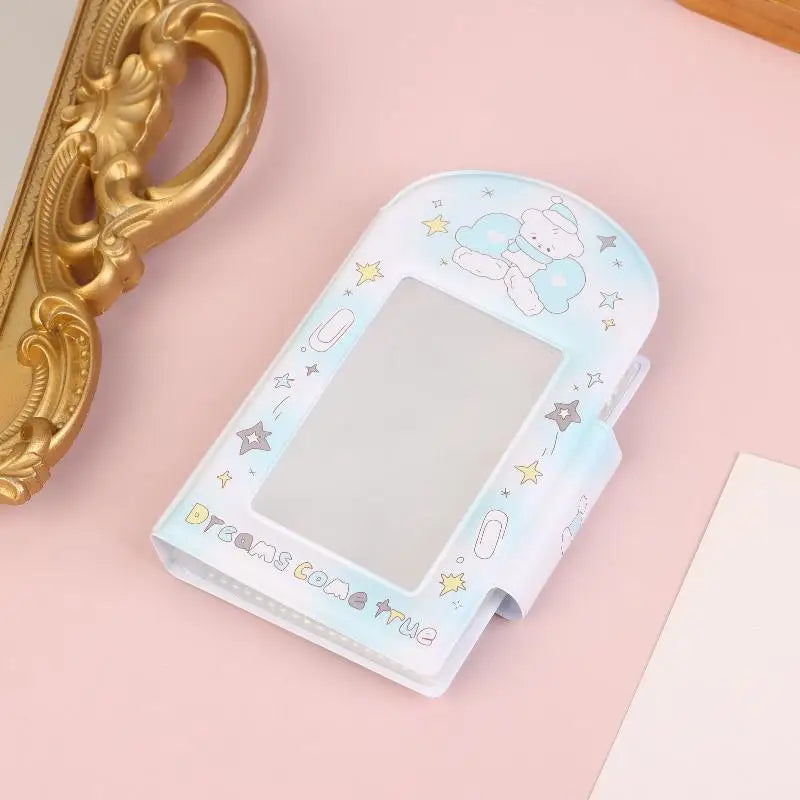 1pcs 28 Card Slots Photo Card Binder 3-inch Kpop Photo Card Photo Album Postcard Photocards Holder Cardalbum For Photographs
