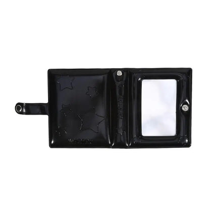 Photocard Holder Book, 3 Inch Mini Photo Card Binder 40 Pockets kpop photocard binder for Star Chasing Photo Collection
