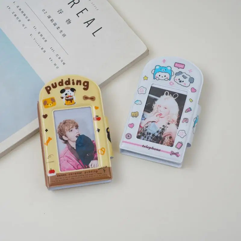 1pcs 28 Card Slots Photo Card Binder 3-inch Kpop Photo Card Photo Album Postcard Photocards Holder Cardalbum For Photographs