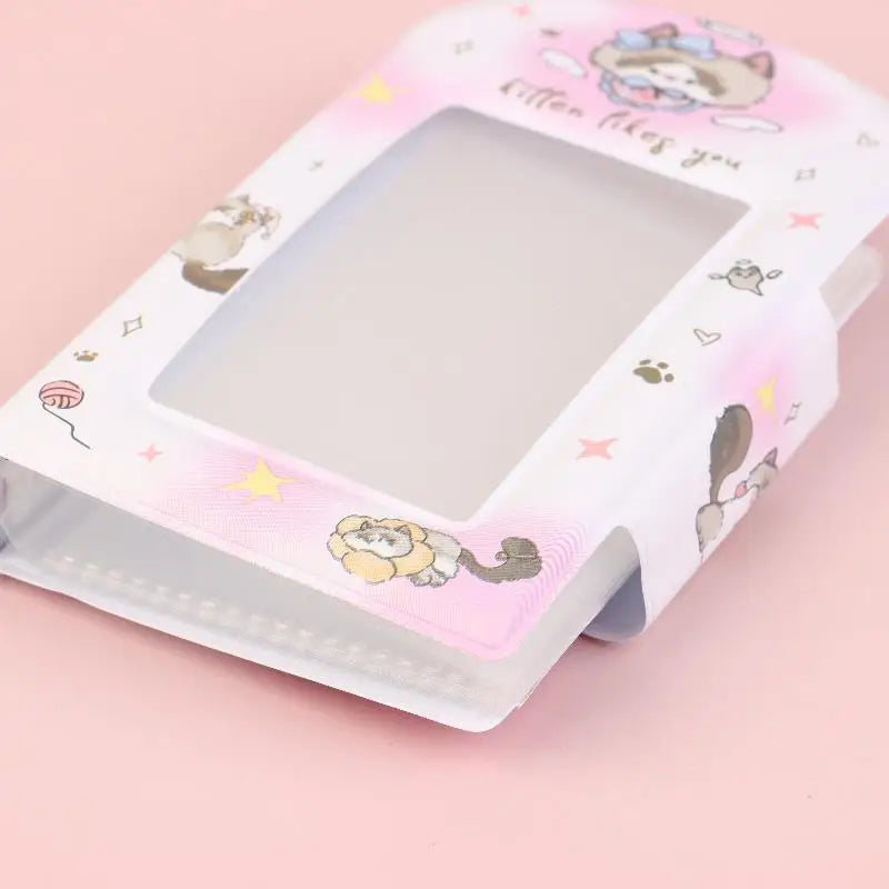 1pcs 28 Card Slots Photo Card Binder 3-inch Kpop Photo Card Photo Album Postcard Photocards Holder Cardalbum For Photographs
