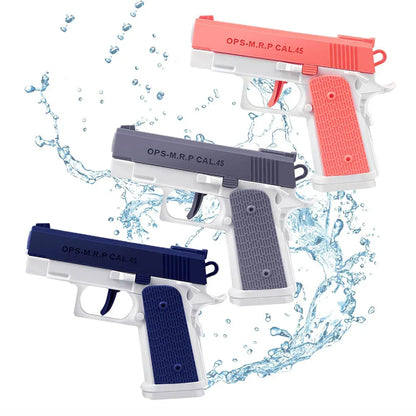 Manual M1911 Water Gun for Kids Boys Girl Summer Beach Toy Gun Pistol Outdoor Games