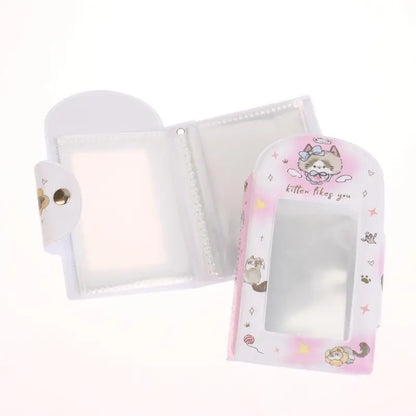 1pcs 28 Card Slots Photo Card Binder 3-inch Kpop Photo Card Photo Album Postcard Photocards Holder Cardalbum For Photographs
