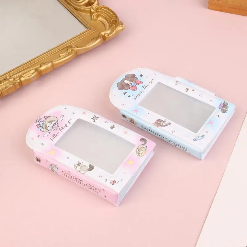 1pcs 28 Card Slots Photo Card Binder 3-inch Kpop Photo Card Photo Album Postcard Photocards Holder Cardalbum For Photographs