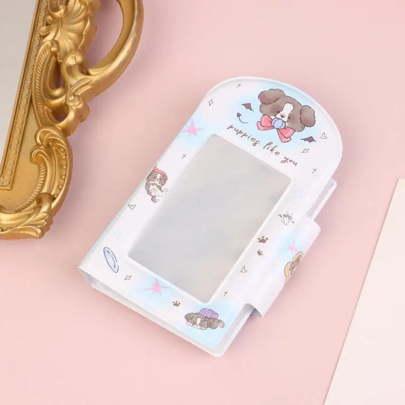 1pcs 28 Card Slots Photo Card Binder 3-inch Kpop Photo Card Photo Album Postcard Photocards Holder Cardalbum For Photographs