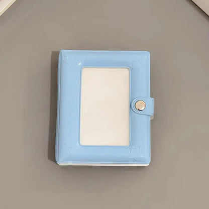 Photocard Holder Book, 3 Inch Mini Photo Card Binder 40 Pockets kpop photocard binder for Star Chasing Photo Collection