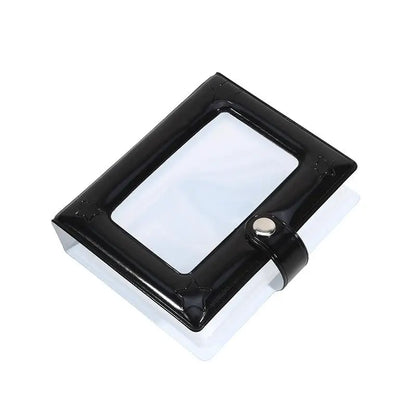 Photocard Holder Book, 3 Inch Mini Photo Card Binder 40 Pockets kpop photocard binder for Star Chasing Photo Collection