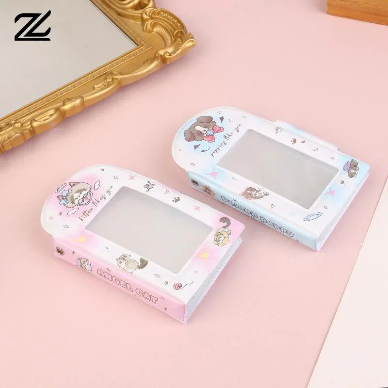 1pcs 28 Card Slots Photo Card Binder 3-inch Kpop Photo Card Photo Album Postcard Photocards Holder Cardalbum For Photographs