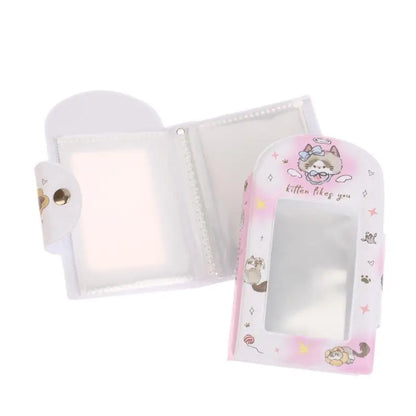 1pcs 28 Card Slots Photo Card Binder 3-inch Kpop Photo Card Photo Album Postcard Photocards Holder Cardalbum For Photographs