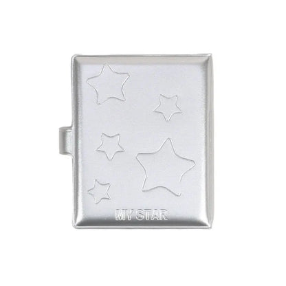 Photocard Holder Book, 3 Inch Mini Photo Card Binder 40 Pockets kpop photocard binder for Star Chasing Photo Collection