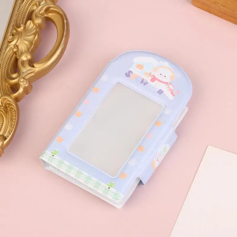 1pcs 28 Card Slots Photo Card Binder 3-inch Kpop Photo Card Photo Album Postcard Photocards Holder Cardalbum For Photographs
