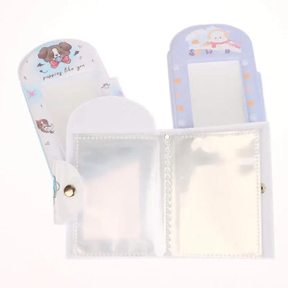 1pcs 28 Card Slots Photo Card Binder 3-inch Kpop Photo Card Photo Album Postcard Photocards Holder Cardalbum For Photographs